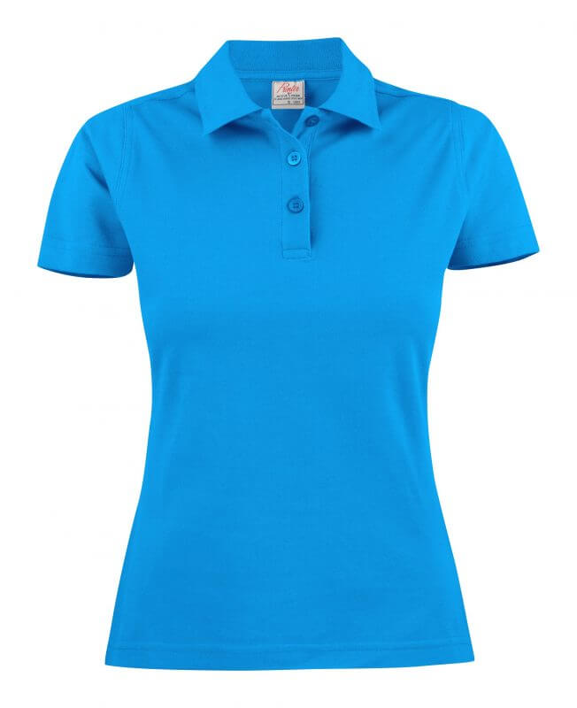 Printer Surf Lady Polo Blue