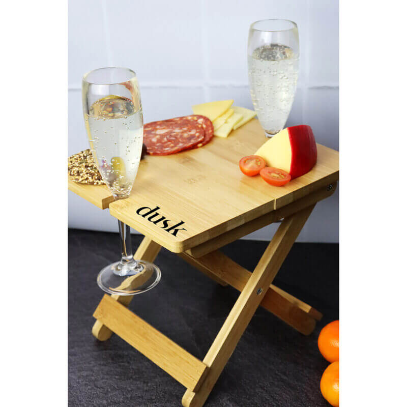 Grappa Folding Table in Use